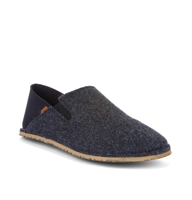 Froddo Barefoot Slip on Wooly Hausschuhe Dark Blue