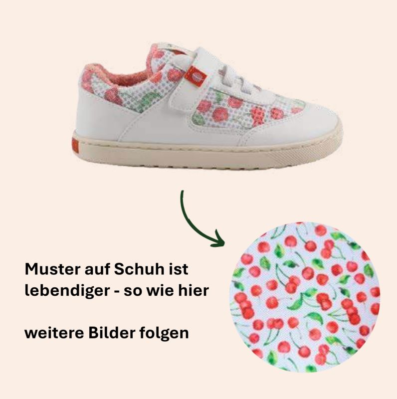 LANG.S Sneaker Rock Vegan - Kirsch