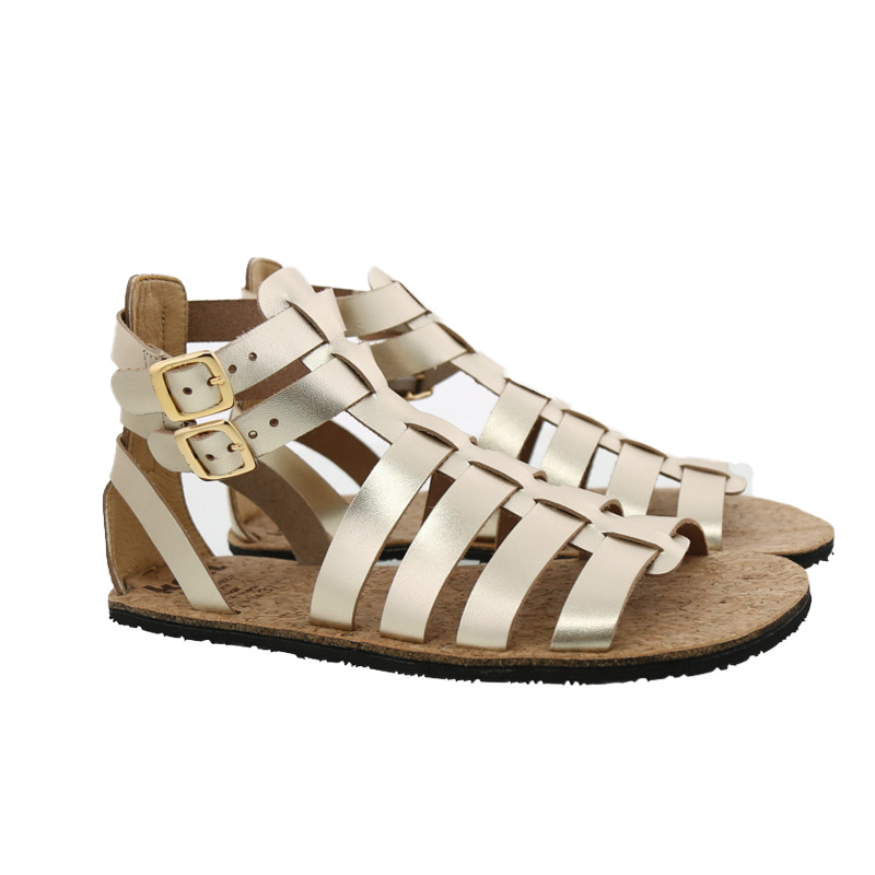 KOEL Römer Sandalen Arriaus Metalic Champagne