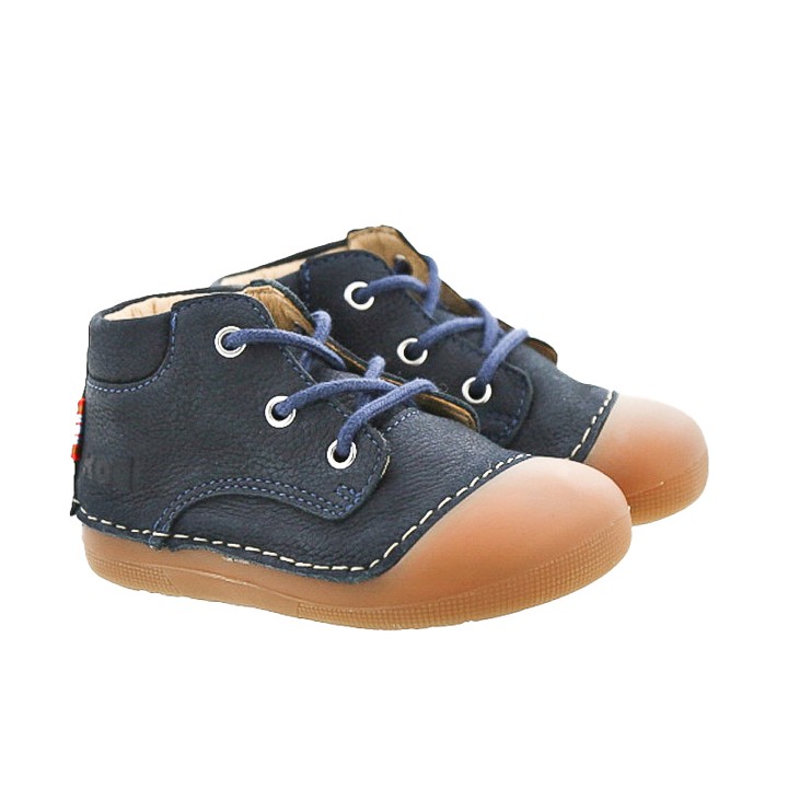 KOEL Avery Bio Leder Lauflernschuh Navy