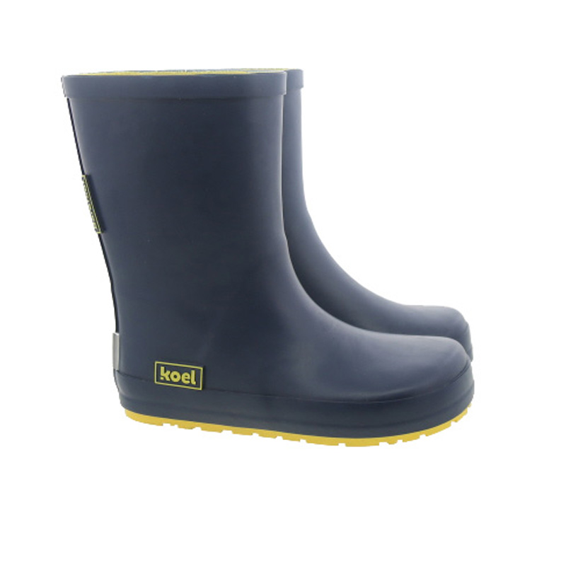 Koel Barfuß Gummistiefel Wellie Bare Solid V2 - Blue