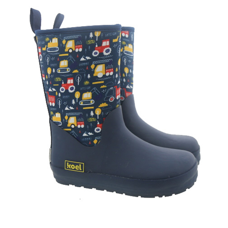 Koel Gummistiefel Neopren Wellie - Tractor Blue